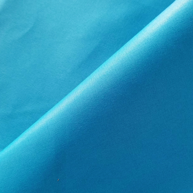 TMIE-08-1-1 70 g/m², 122 cm, Hemden-Kleidungsstück, weicher und glänzender Stoff, 100 % Polyester, gefärbt mit poliertem Polyester-Popeline-Stoff