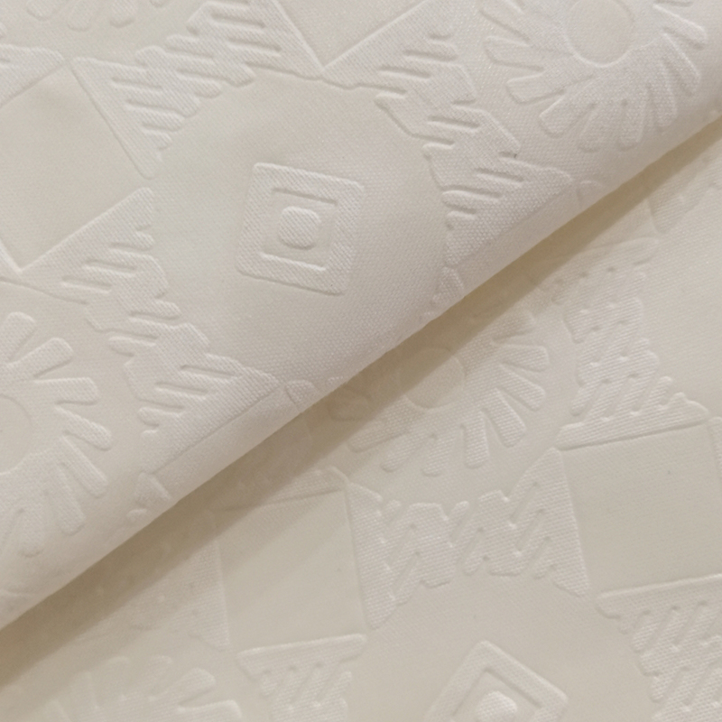 TMIE-08-2-1 Stoff mit schmaler Breite, hoher Dichte, 100 g/m², individuell gefärbt, mit 3D-geprägtem Polyester-Popeline-Stoff