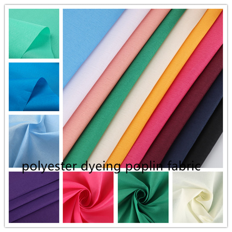 TMIE-08-5-2 112 cm Breite, geringes Gewicht, 75 g/m², individuelle Farbe und mehr als 100 Farben, gefärbtes Polyester-Popeline-Futter