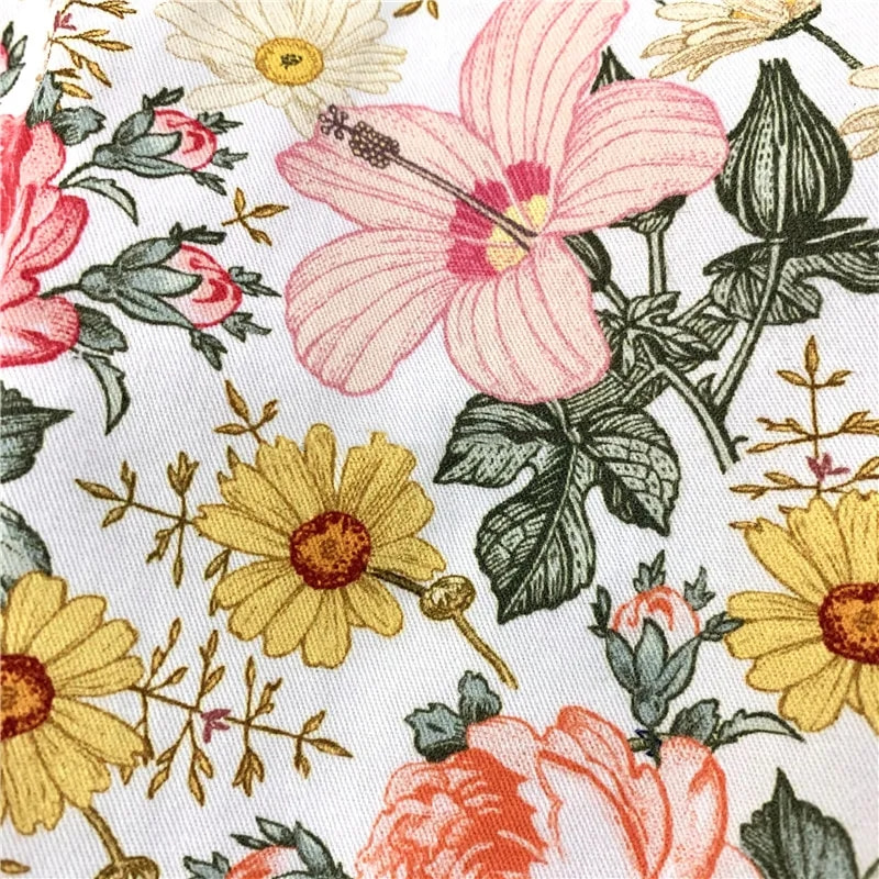 TMIE-08-3-3 120 g/m² individuell bedruckter Twill-Polyester-Popeline-Stoff