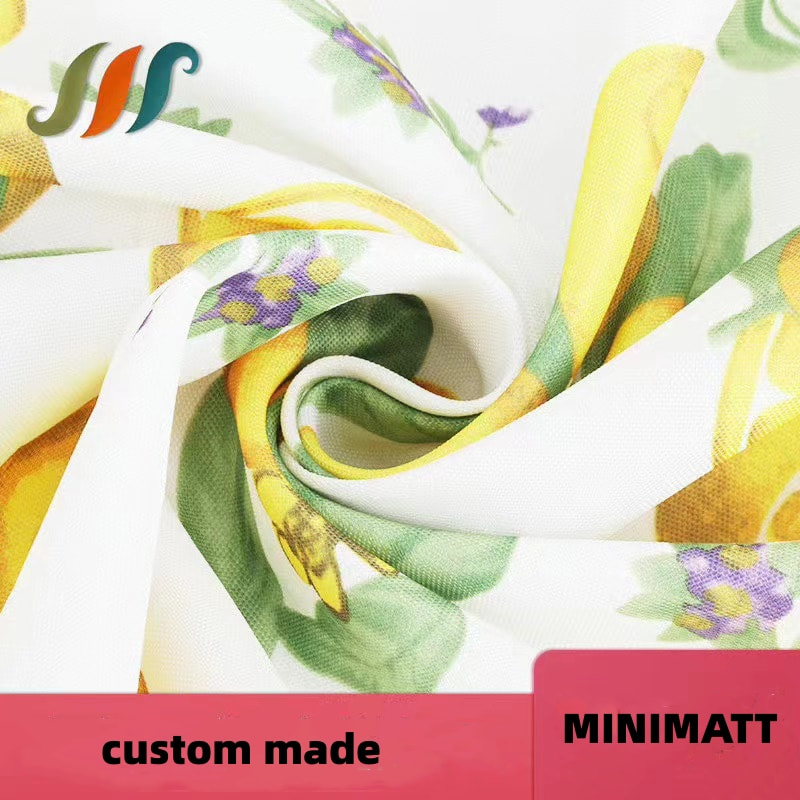 TMIE-03-2-5 150 g/m² bedruckter Minimatt-Polyesterstoff