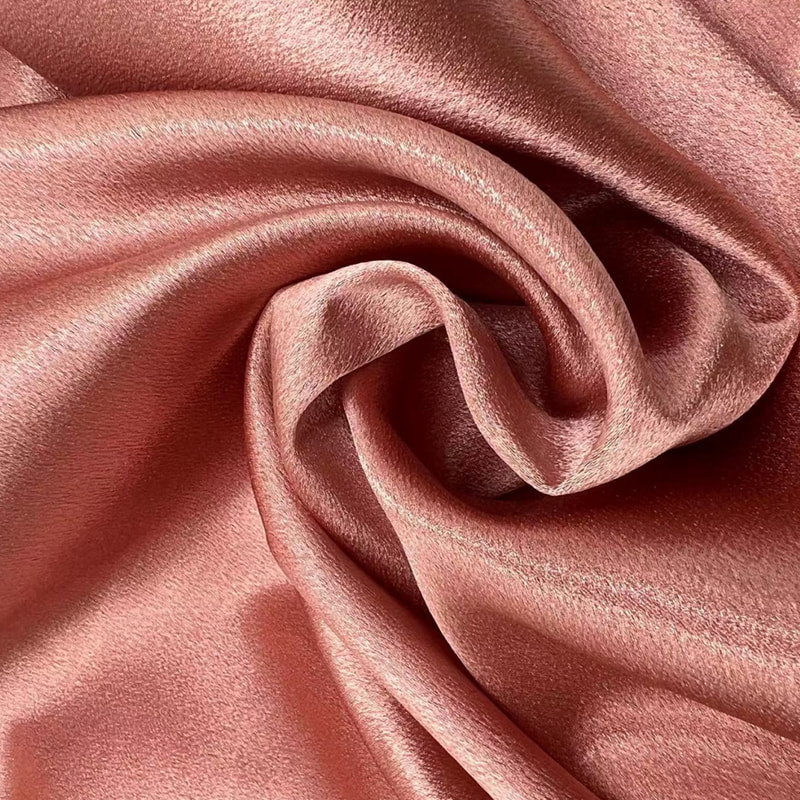 TMIE-14-1 Ein schöner, glänzender Stoff für Hochzeitskleider, Satin-Polyester-Stoff