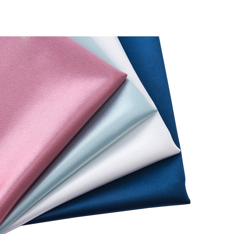TMIE-14-4 Kristallsatin mit hoher Farbechtheit, glänzender, satingefärbter Bekleidungsstoff