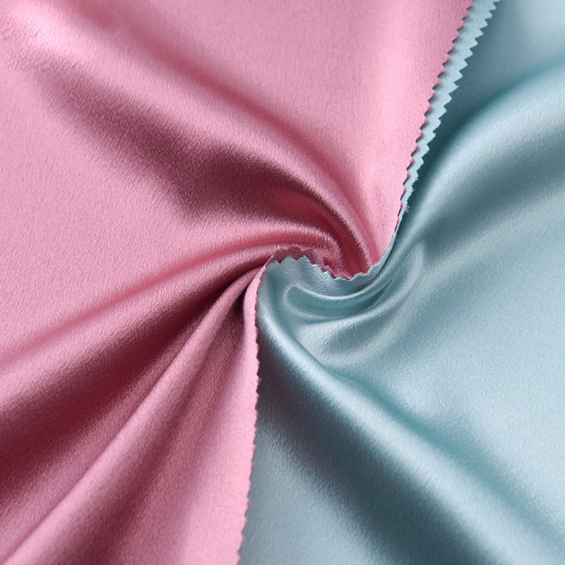TMIE-14-4 Kristallsatin mit hoher Farbechtheit, glänzender, satingefärbter Bekleidungsstoff