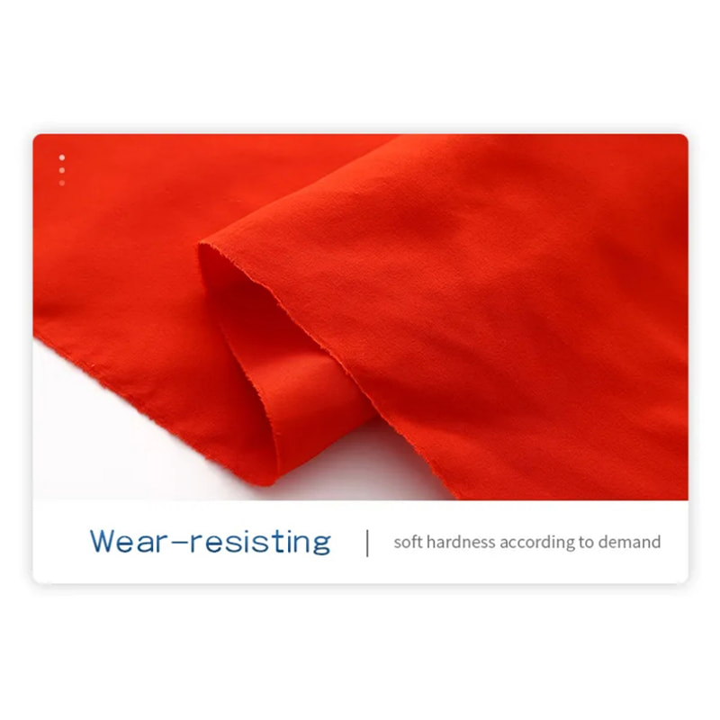 TMIE-11-01 80 g/m² roter, durchgefärbter Stoff