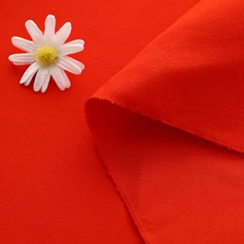 TMIE-11-01 80 g/m² roter, durchgefärbter Stoff