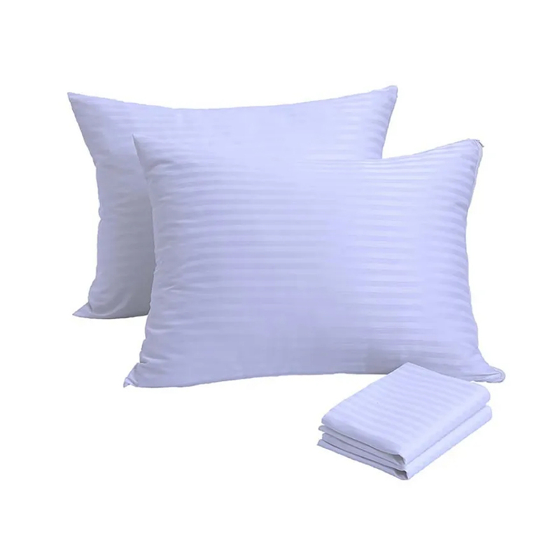 TIME-11-05 90 g/m² weißer, gestreift gefärbter Stoff